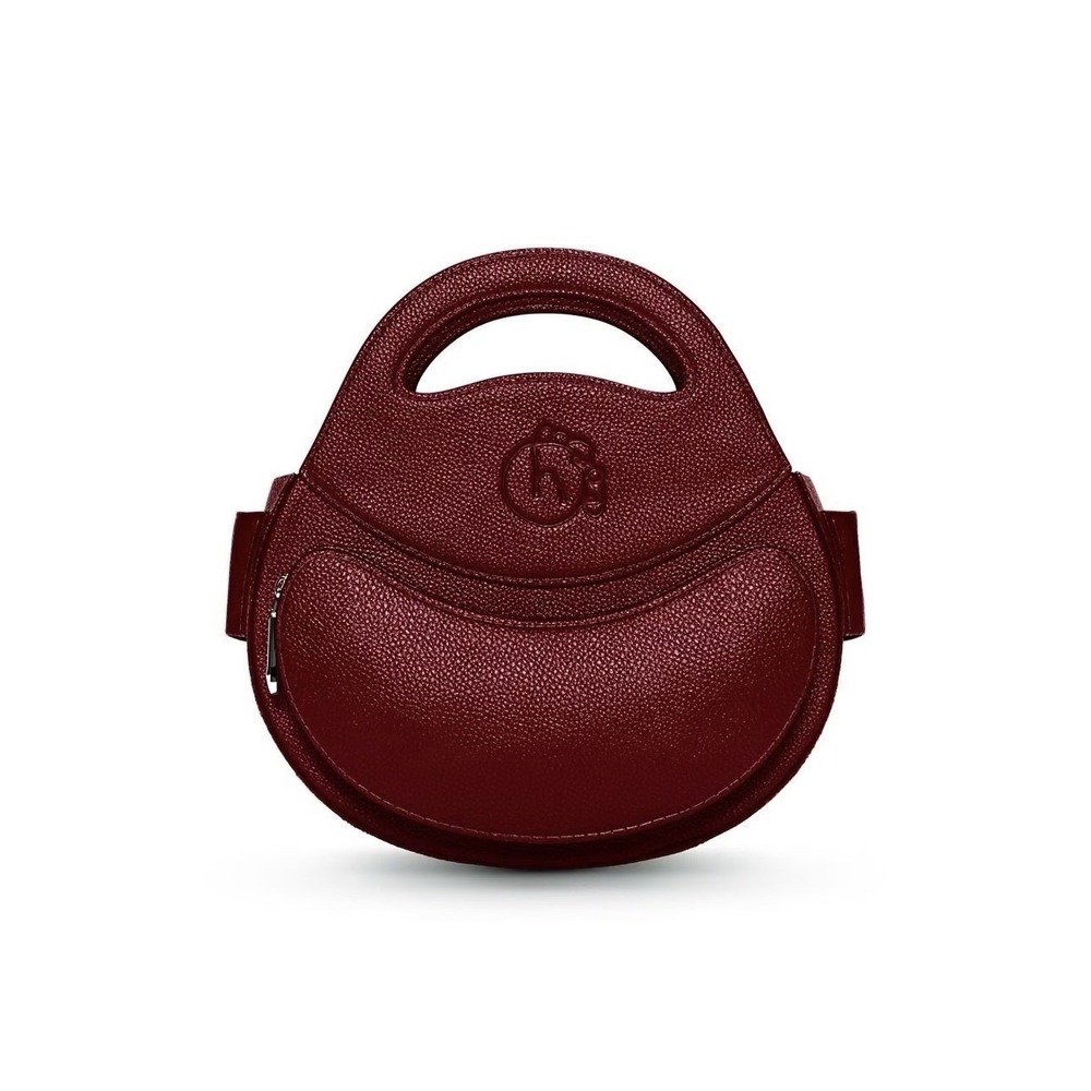 Homage Year OVA Manifestation Mini Bag Crossbody Shoulder Tote Moderation Maroon